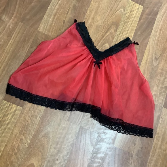 Vintage Lingerie Top fits M-L 36-39 bust approx - Picture 10 of 10